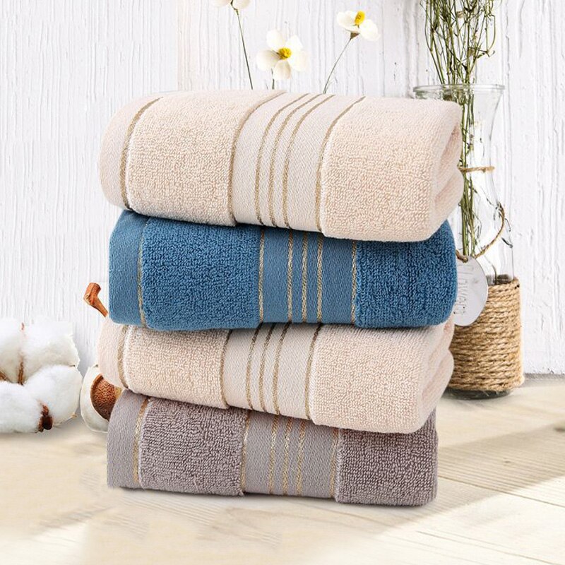 Thickened Cotton Bath Towel Household 34*74cm Absorbent Quick Drying Microfiber Towels Luxury Beach Terry Towel For Bathroom