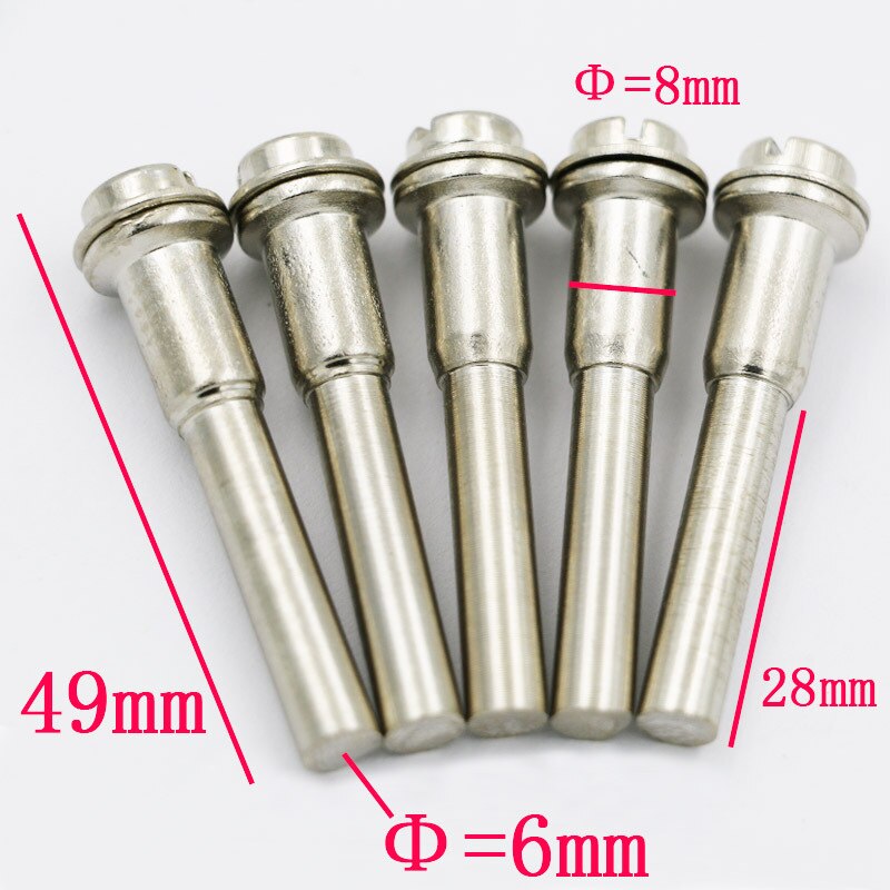 3,2mm/6mm Dorn Binde Stange Verlängerung Stange für Mini Sägeblatt Energie Werkzeuge Zubehör Anzug für 10mm Innere See Sägeblatt