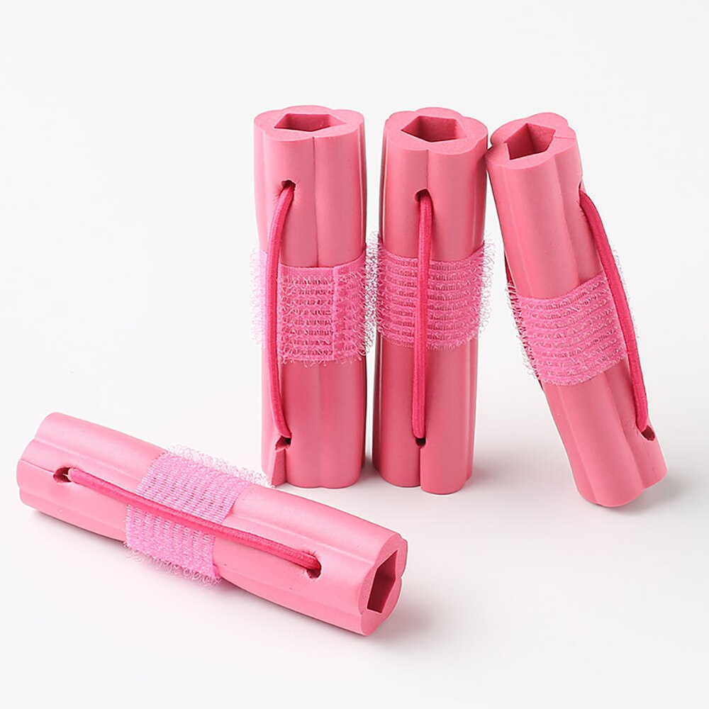 6 Stuks Diy Bloemen Maken Curlers Zelfklevende Krullend Haar Artefact Spons Curler Lui Krullend Haar Niet Kwetsen haar Krulspelden