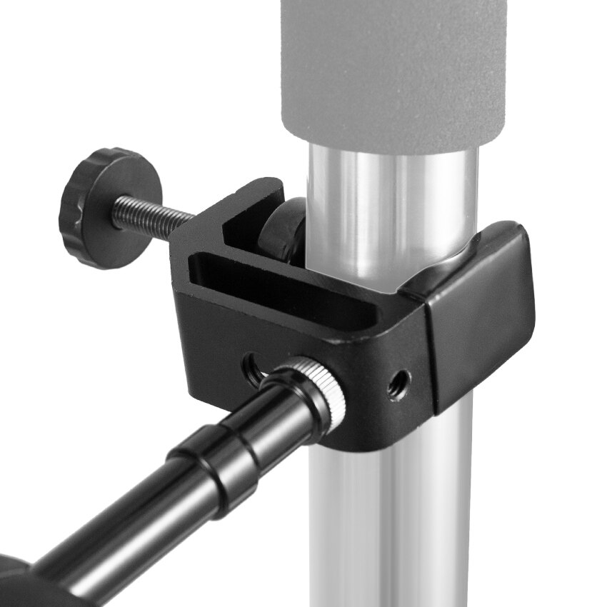 Lys stativ magisk væpne justerbar holderforlengelsesbrakettklemme til slr lcd-skjerm ledet-blitslys kamera tilbehør