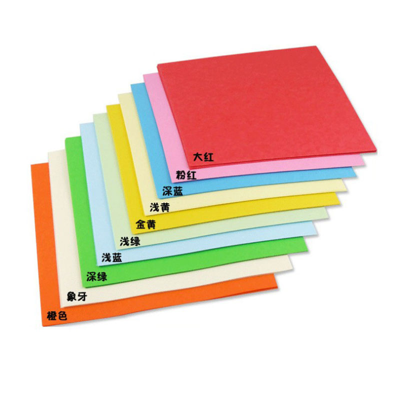 100 sztuk/partia kolorowe DIY instrukcja cięcia papieru dla kirigami i świąteczny decoupage robić cięcia papieru materiały dydaktyczne G166