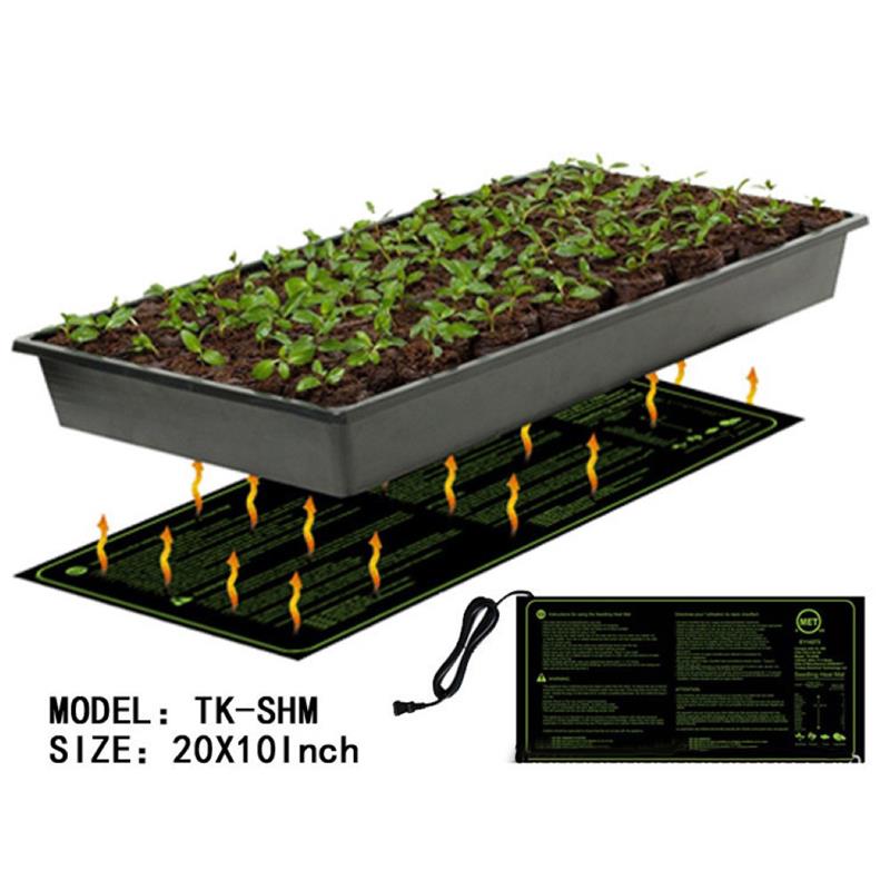 Seedling Heating Mat Waterproof Plant Seed Germination Propagation Clone Starter Heated Pad Household Garden Supplies