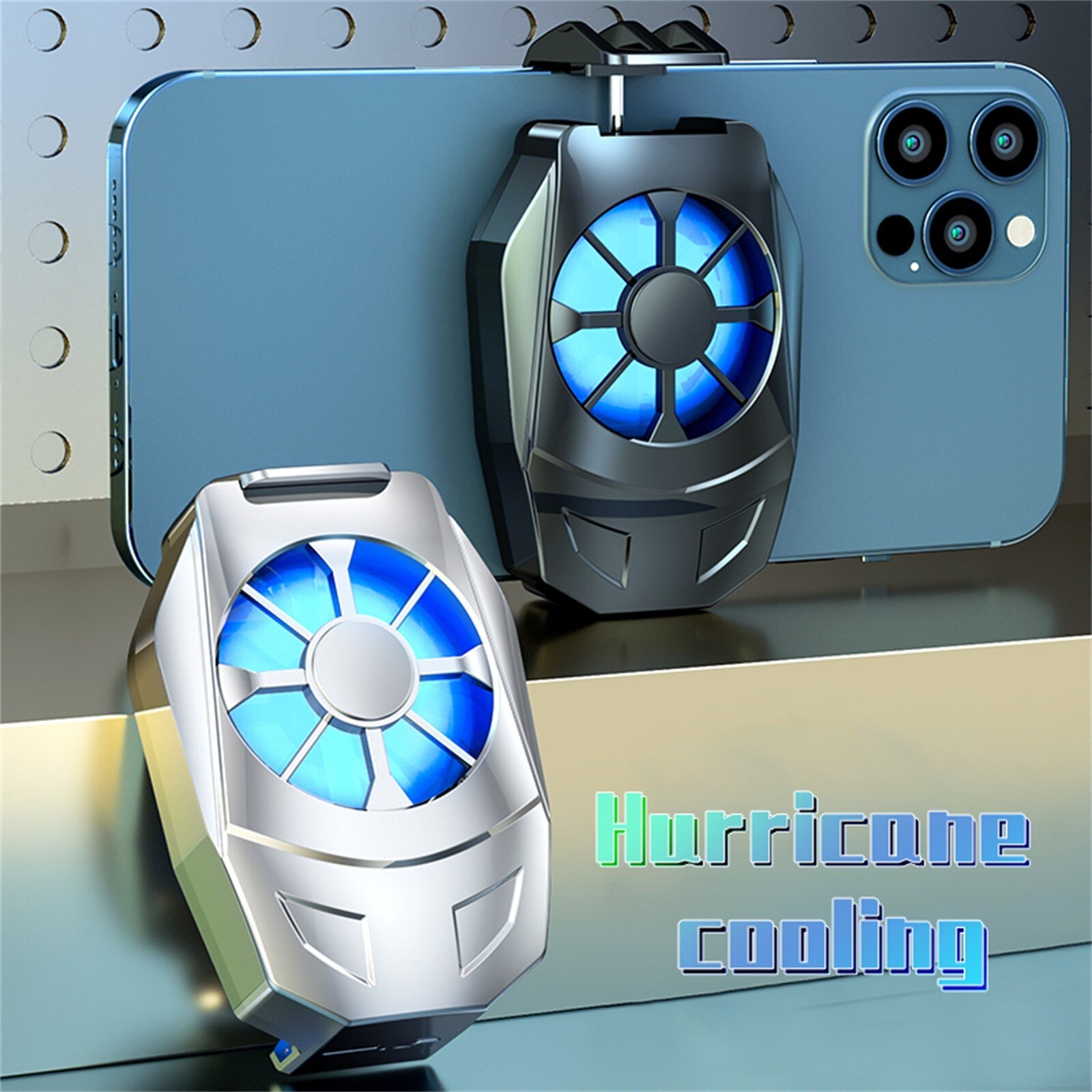 L02 Mobiele Telefoon Radiator Snelle Koeling En Warmteafvoer Kleine Ventilator Mini Cooling Fans Turbine Hurricane Warmteafvoer