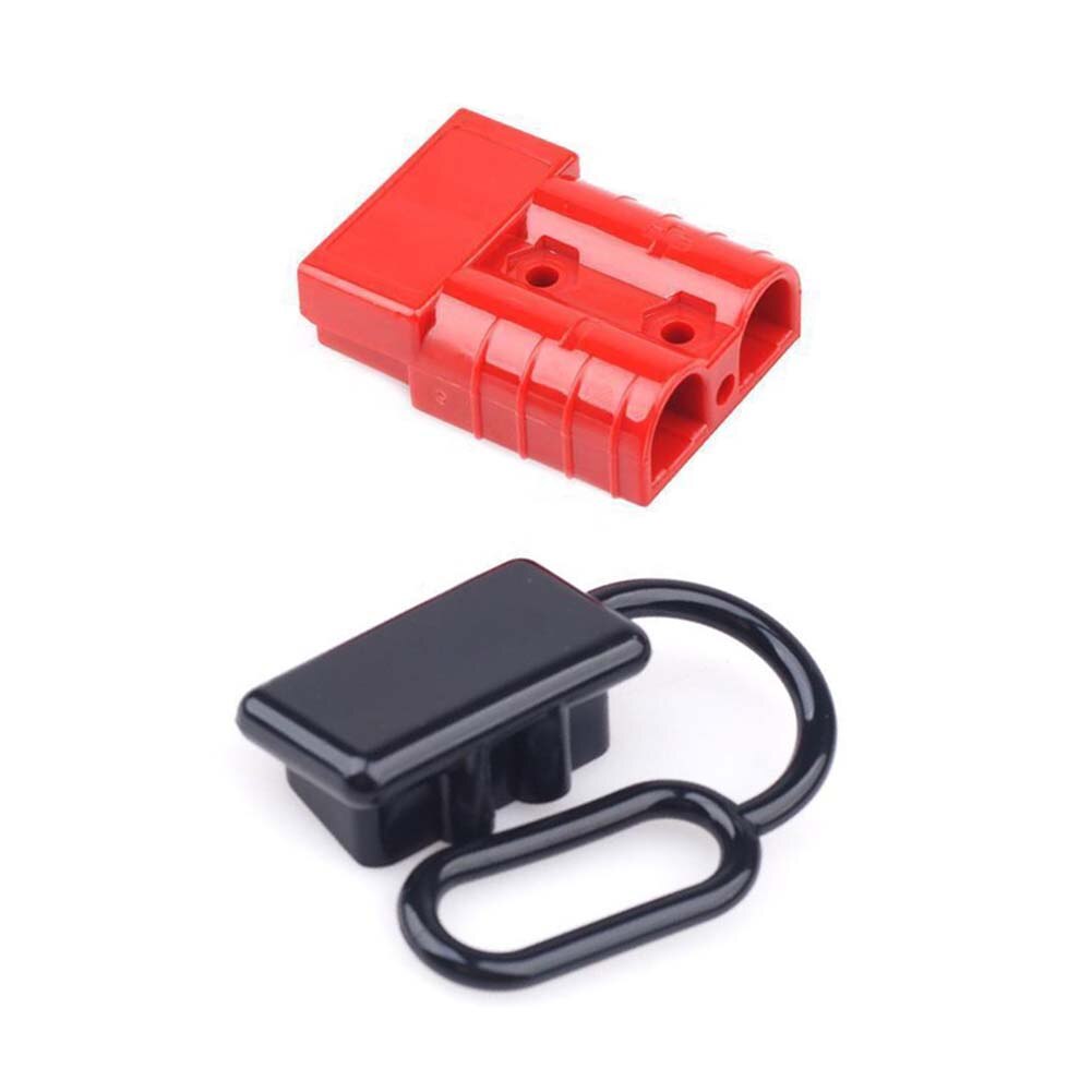 New2pcs/lot 50A Battery Trailer Pair Charge Plug Quick Connector Kit Connect Disconnect Winch Electrical Power Cables Connectors