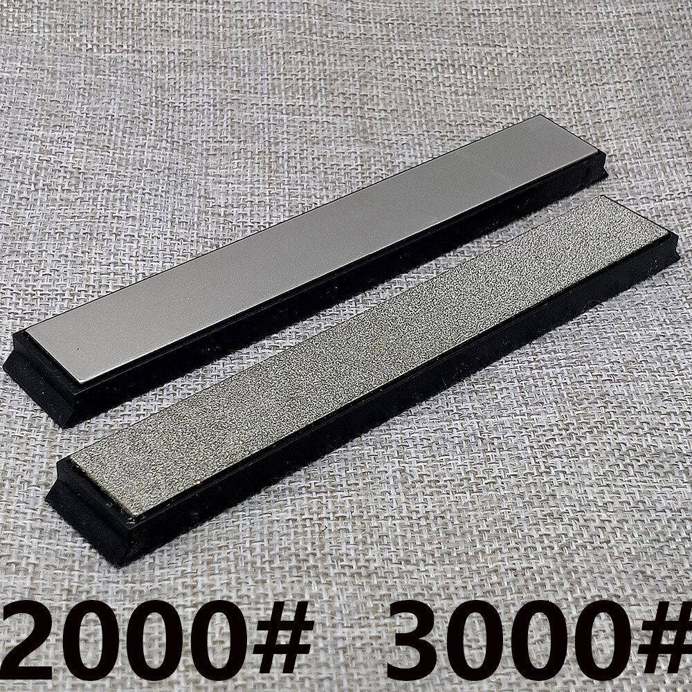 Diamond Bar Slijpsteen Plaat Set 6 &quot;Voor Edge Pro Ruixin Pro Rx008 Standaard 20/25 Mm Aluminium/Pvc base: 20mm 2000 3000