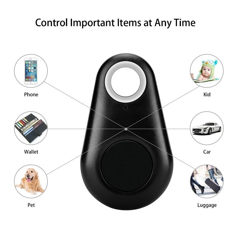 Mini Smart Tracker Bluetooth Tracker Gps Locator Tag Alarm Portemonnee Sleutel Pet Dog Kids Tracker Anti-Verloren Smart Tracker voor Huisdieren