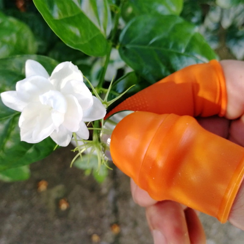 Harvesting Thumb Cutter Separator Finger Tools Picking Device for Garden Plant Gardening DC120