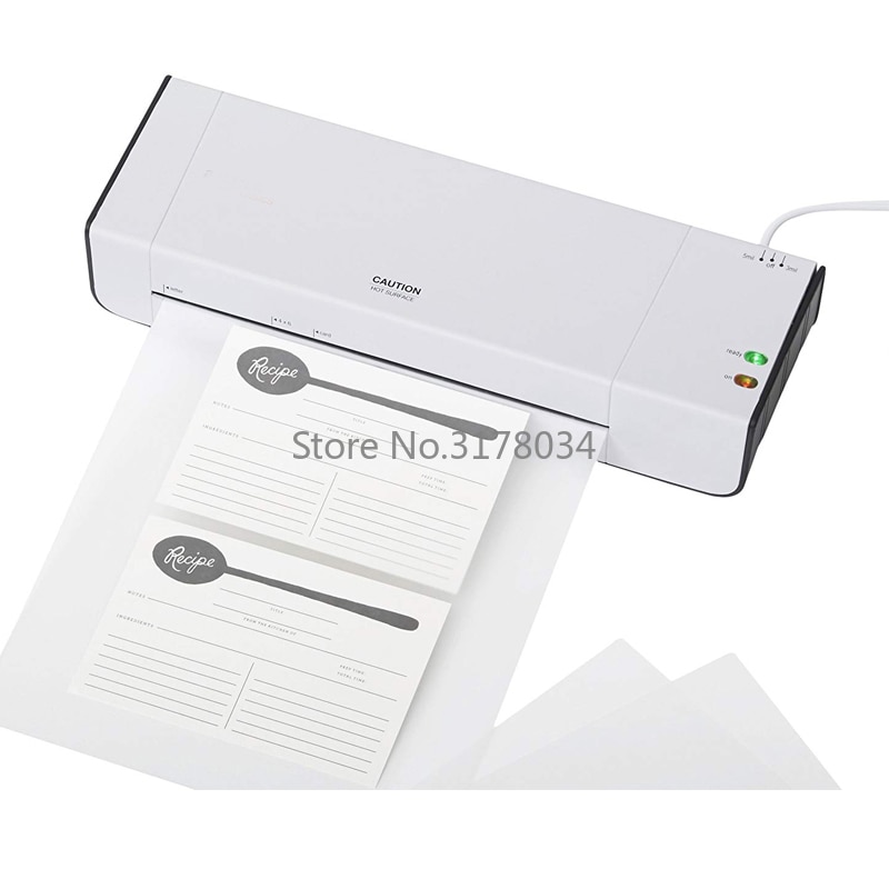 50PCS/lot A4 Thermal Laminating Film PET Plastic Laminator Sheets For Photo Files Card Picture Lamination 50 mic