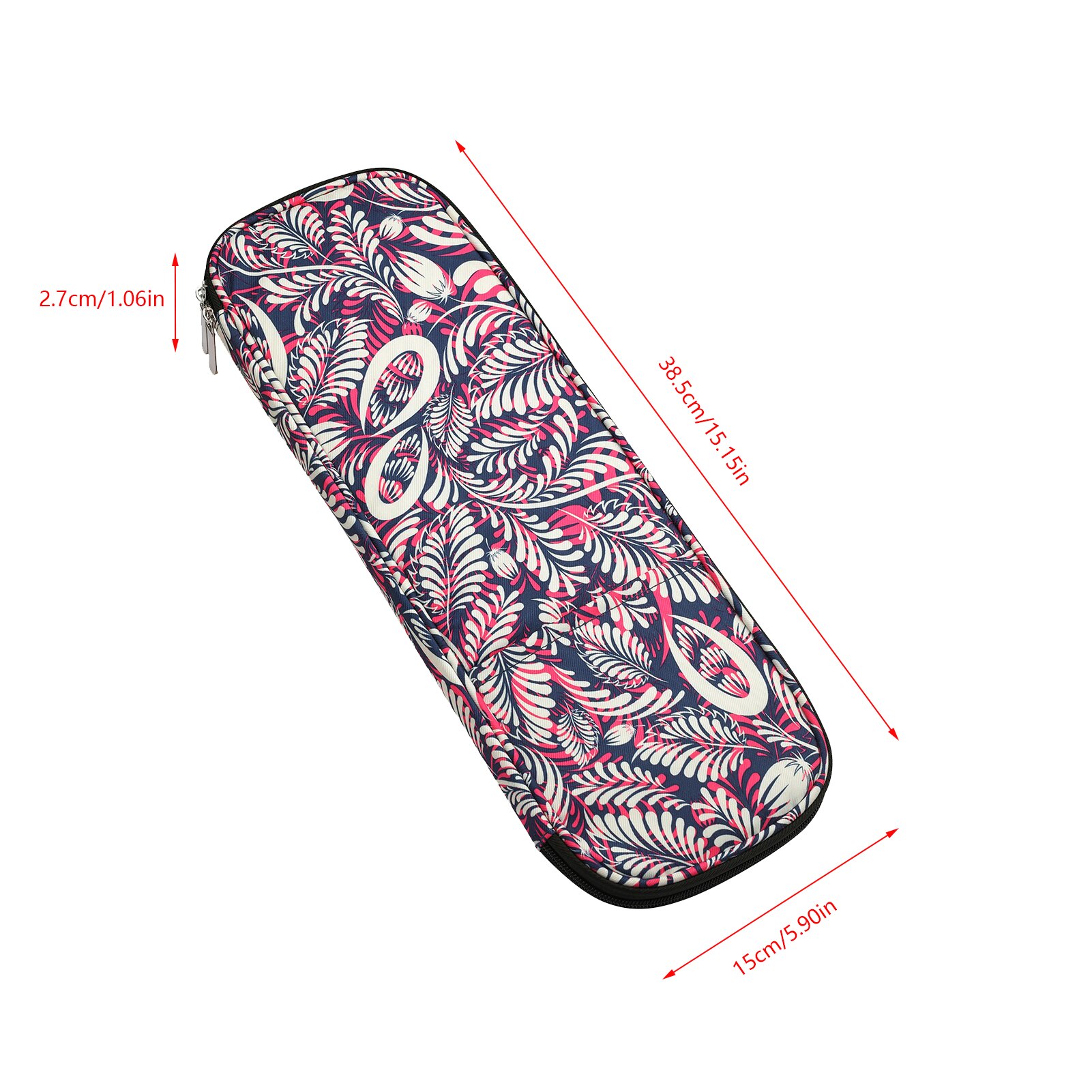 betroffen Nadeln fallen Taille Trommel Blume Leere Tasche Häkeln Haken Reißverschluss Lagerung Tasche Haushalts Reise Veranstalter Zubehör