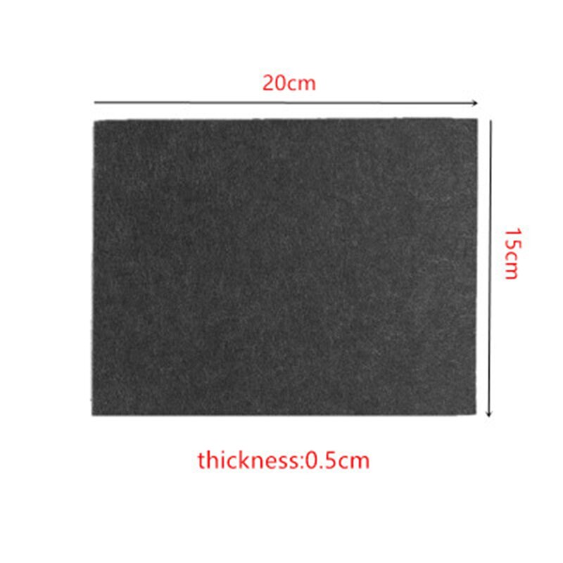 Furniture Pads 9 Pieces Self Adhesive Felt Pads Cuttable Felt Chair Pads Anti Scratch Floor Protectors for Furniture Leg MSU88