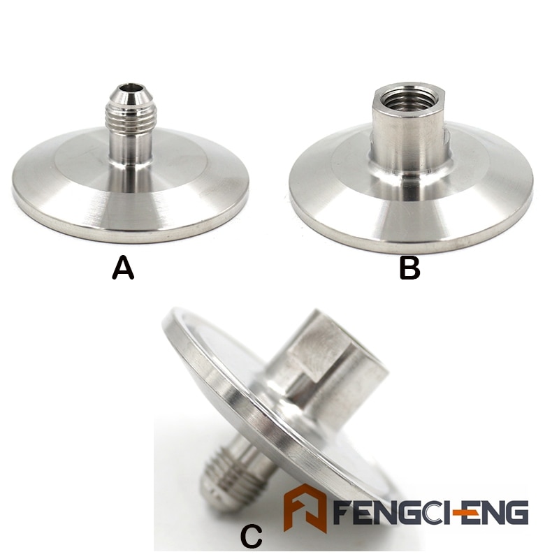 1.5 "tri clamp  x 1/4 " flare montering sanitær 304 rustfrit bryggeri hardware hjemmebrygget fittings