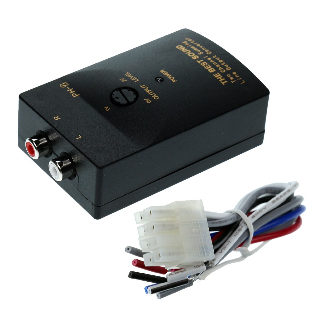 Car Audio RCA Speaker Output Converter High To Low High-Performance