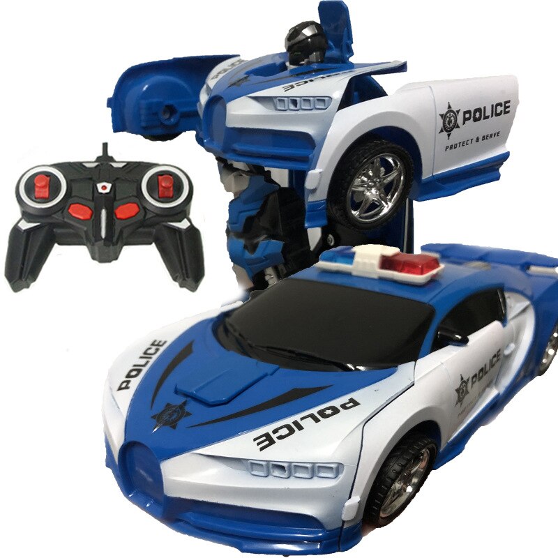 ZK20 Rc Transformator Auto 2 In 1 Auto Sport Rijden Auto 'S Schokbestendig Robot Modellen Afstandsbediening Auto Rc Voor kinderen