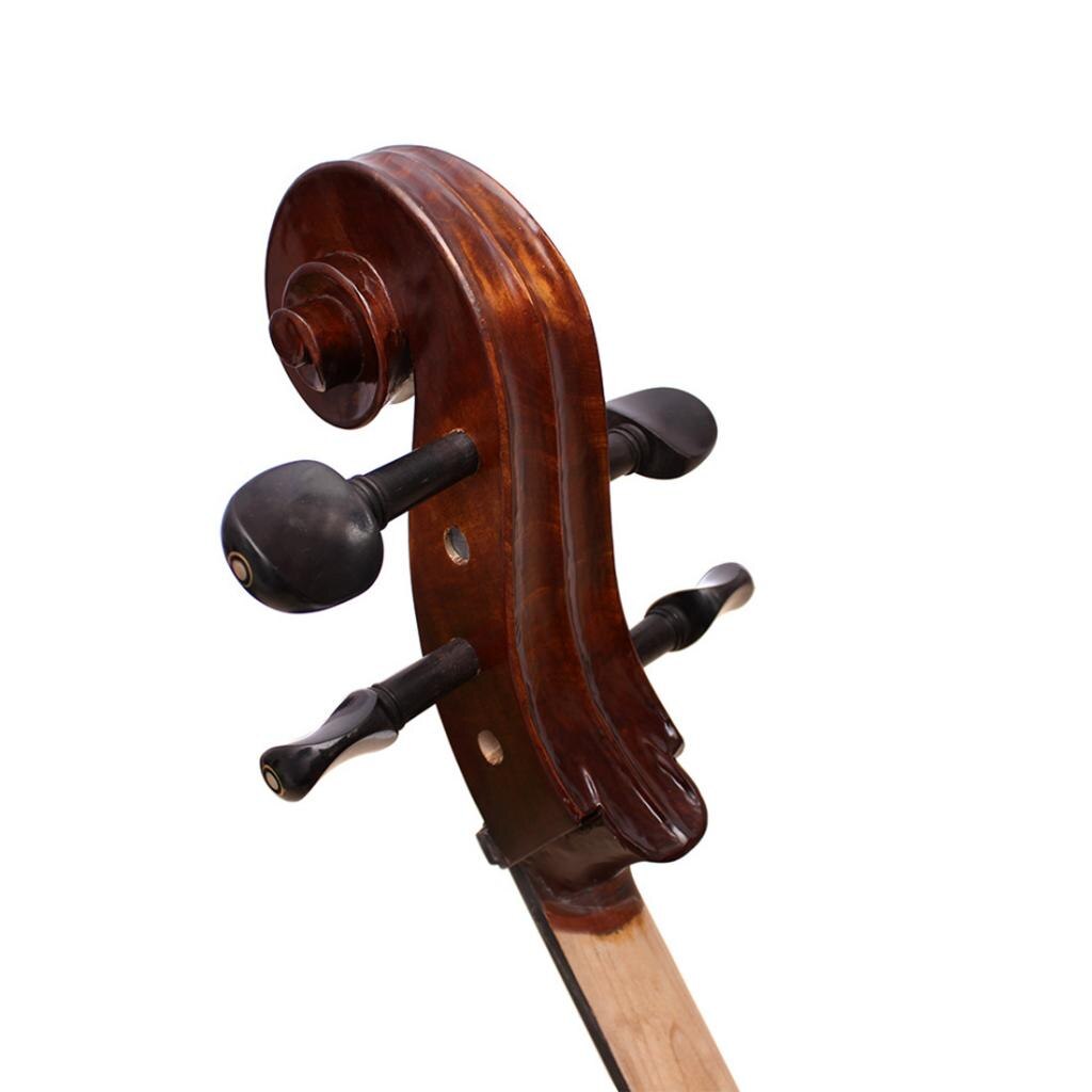 Handgemaakte 4 Stuks Ebony Cello Stemsleutels Tuners Diy Voor 3/4 4/4 Maat Cello &#39;S Accessoire