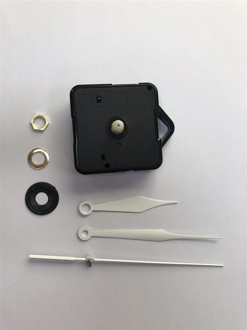 Stille Klok Beweging Kits Klok Mechanisme Onderdelen Zonder Batterij Voor Klok Vervanging Reparatie Onderdelen Een Klok Core En 3 Pointers