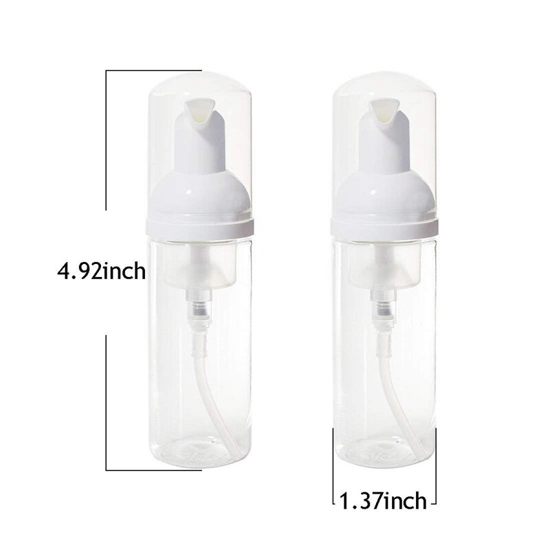8 Teile/satz 50Ml Seife Spender Pumpe Flüssigkeit Multifunktionale Schäumen Flasche Shampoo Lotion Mini Mousses Dicht Reise