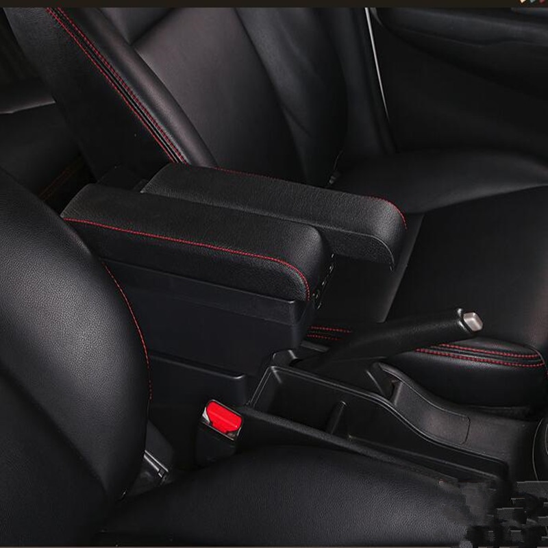 Voor Dacia Sandero Armsteun Doos Centrale Winkel Inhoud Opbergdoos Dacia Stepway Armsteun Doos Met Usb Interface