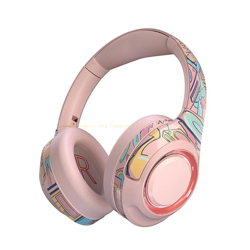 Wireless Gaming Headsets with Detachable Noise Cancelling Microphone Bluetooth-compatible Wireless Gaming Headphones
