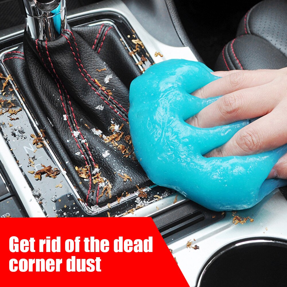 Car Interior Cleaning Gel Cleaner Dust Removal Gel Mud Home Computer Keyboard Cleaning Tool Safe And Non-Toxic