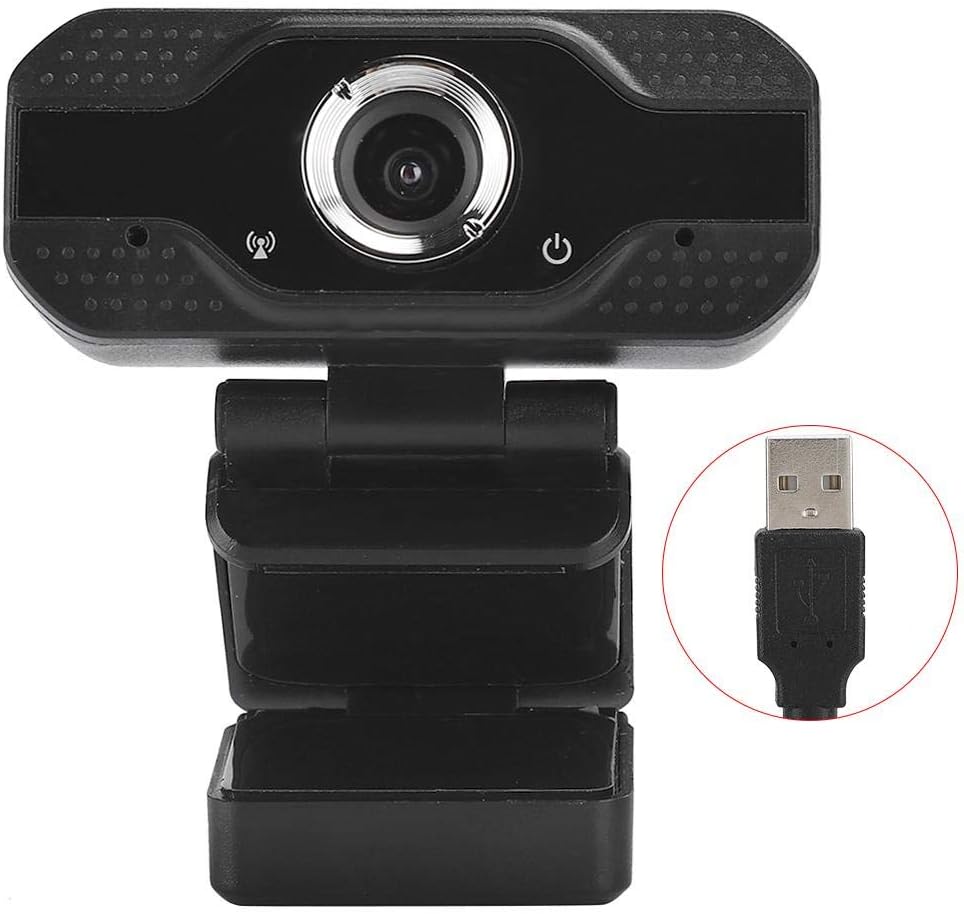 Full HD Webcam 1080P 30fps Laptop Computer PC Web Cam Camera Built In Microphone For Video Calls Conference Live Work Tripod