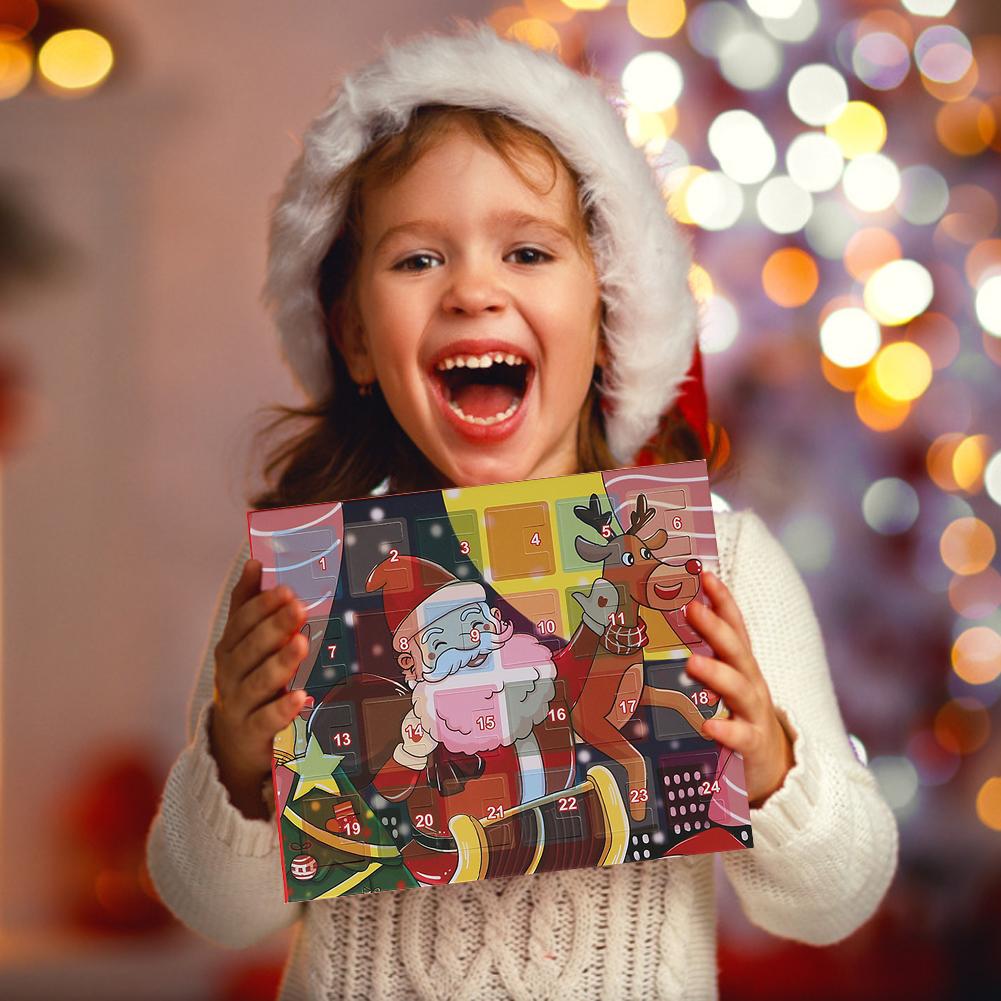 DIY Christmas Advent Calendar For Kids Jewelry Advent Calendars Charm Bracelets Necklace Christmas Children Box