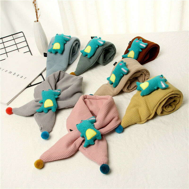 Bufanda para niños de invierno cálido bufanda para niños y niñas bufandas de cuello de algodón para bebés