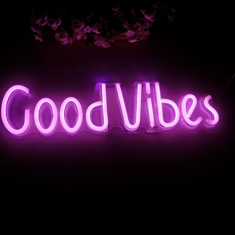 Usb Open Neon Sign Licht Led Neon Lampen Muur Opknoping Decor Romantische Sfeer Licht Voor Thuis Winkel Business Bar Club decoratieve: pink