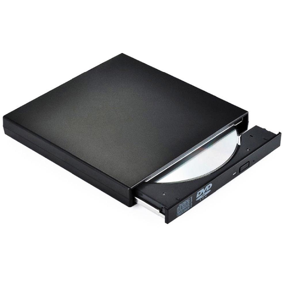 Nueva Unidad óptica externa USB 2,0 DVD Combo DVD ROM Player CD-RW grabador de quemador Plug and Play para Macbook Laptop PC de escritorio