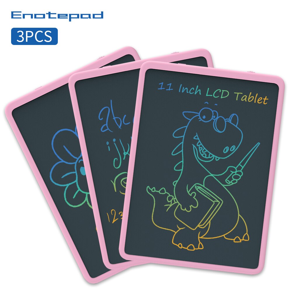 Enotepad 11 Inch LCD Writing Tablet Non-toxic Doodle Pad Reuse intelligent smart business tablet доска для рисования