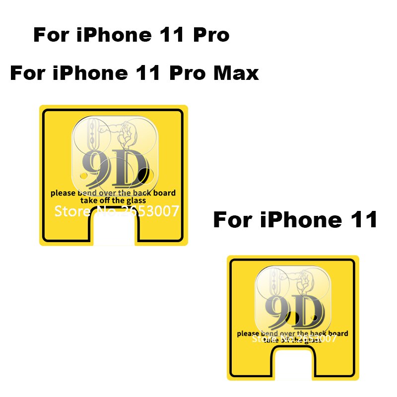 Volledige Cover Camera Lens Glas Voor Iphone 11 12 Pro Max Screen Protector Gehard Glas Voor Iphone 12 Mini Clear lens Cover Case: For iPhone 11Pro Max