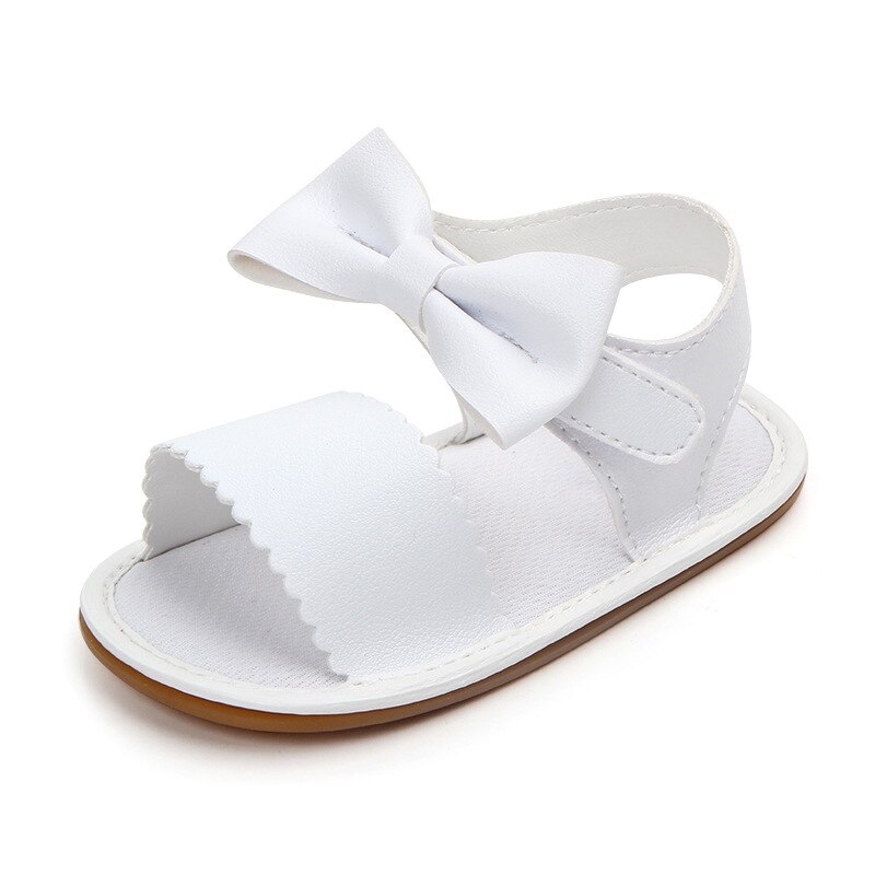 Sandali del bambino Della Ragazza Pattini Della Principessa Del Bambino Dolce Grande Bowknot Morbida Suola Anti-Slittamento Chic Eleganti Scarpe Per Le Ragazze Più Nuovo