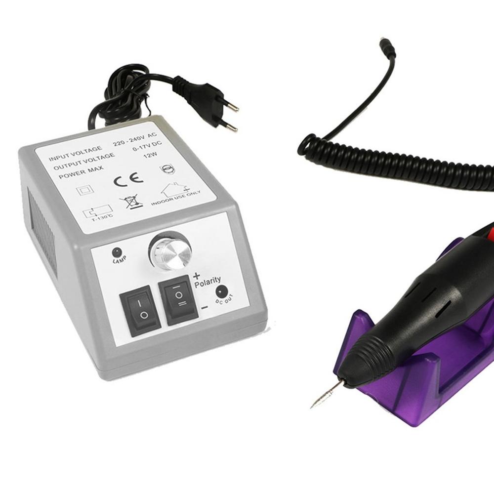 Mini 2000 nagelpolerare poleringsverktyg set power pedikyr gel nagelband borttagning kvarn polerutrustning manikyr rakmaskin