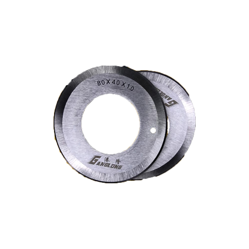 5Stck Schneiden maschine runde klinge schneiden maschine runde messer doppelseitige 80*40*1,0 leder schneiden rohr klinge