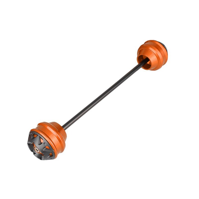 Mtkracing Vooras Sliders Vork Wiel Bescherming Crash Pad Kit Voor Suzuki DRZ400SM Drz 400SM DR-Z400 Sm 2005 16 17 18 19: Front wheel orange