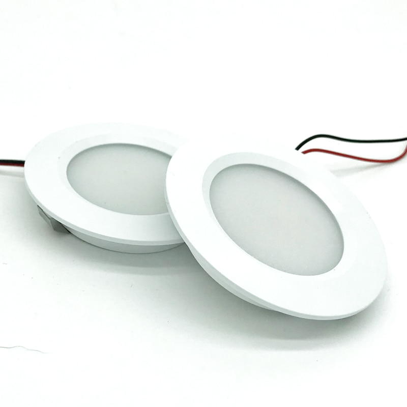 3W 12V 24V USB 5V LED Decke Spot Licht Dünne 14mm 2 zoll Esszimmer Küche beleuchtung CE RoHS