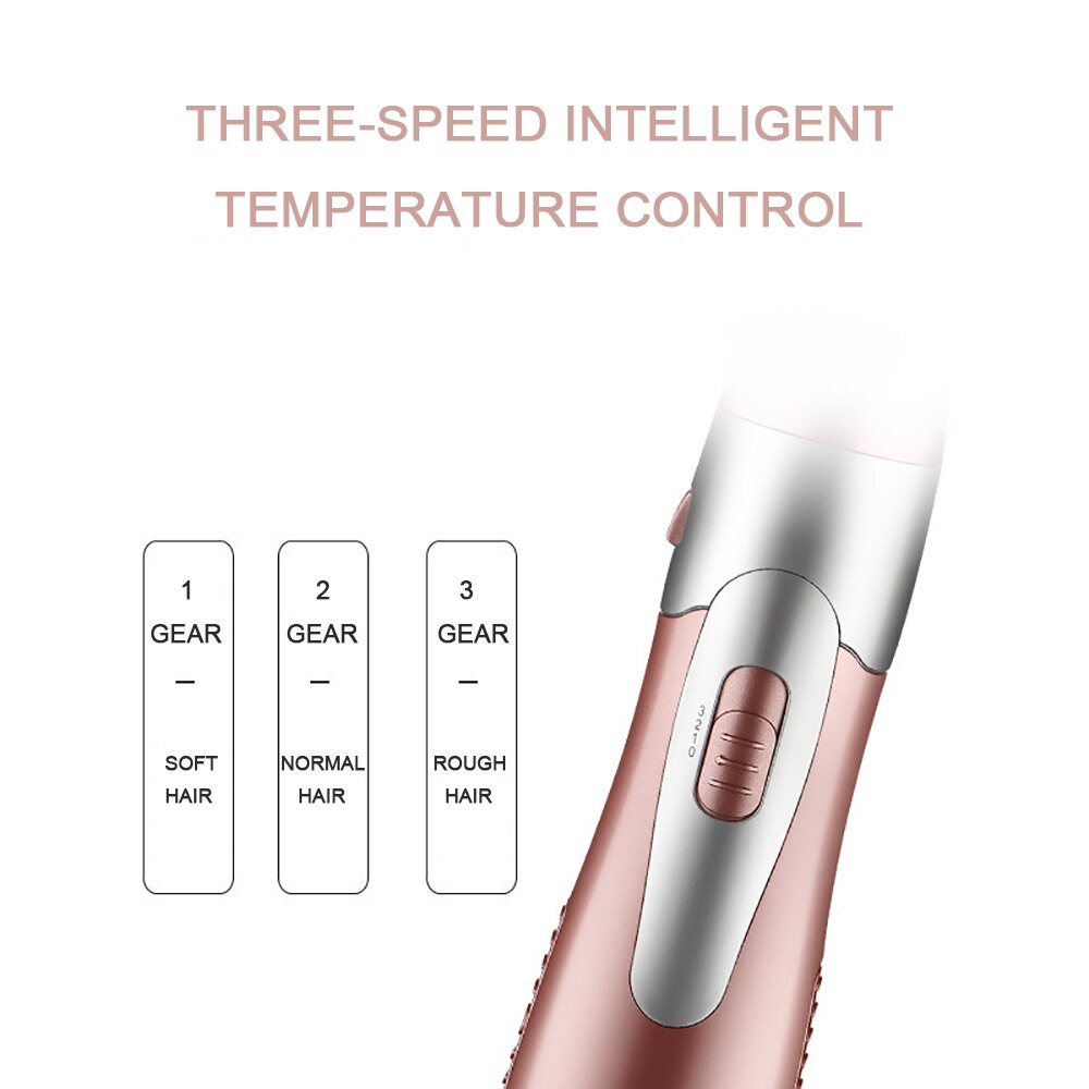 Blow Dryer Brush Hair Dryer Brush Electric Hair Brush Blow Dryer Straightener & Curler Brush Reduce Frizz And Knotting for Women