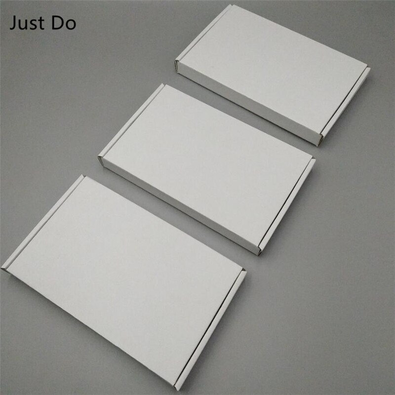 20*6.5*3.7cm White Triple Wall Corrugated Paper Cardboard Express Packaging Carton Box
