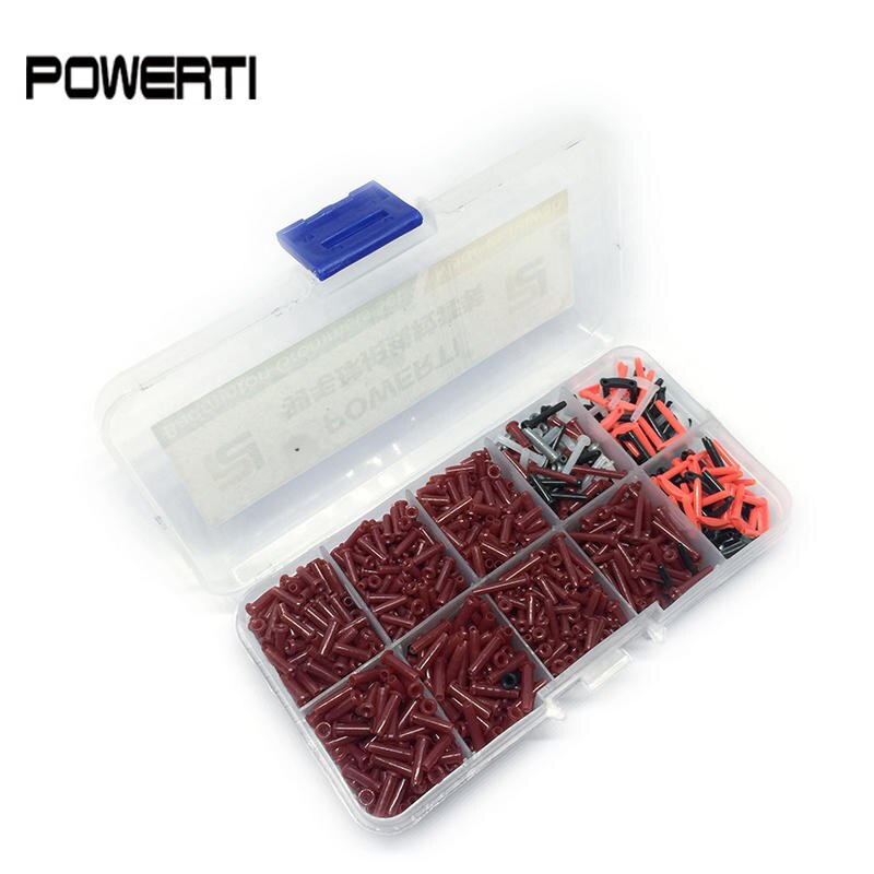 -2 sets/lot powerti badminton ringen set badminton ogen met alle soorten zwarte ringen ogen, hac 11