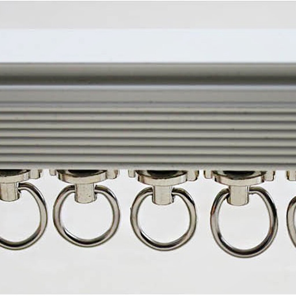 Pack of 20 Aluminum Alloy Curtain Track Rail Glider, Wheel Slide Rollers, Easy to Install