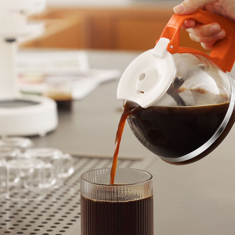 Máquina de Café Americano, cafetera casera, cafetera de goteo automática pequeña, minitetera americana