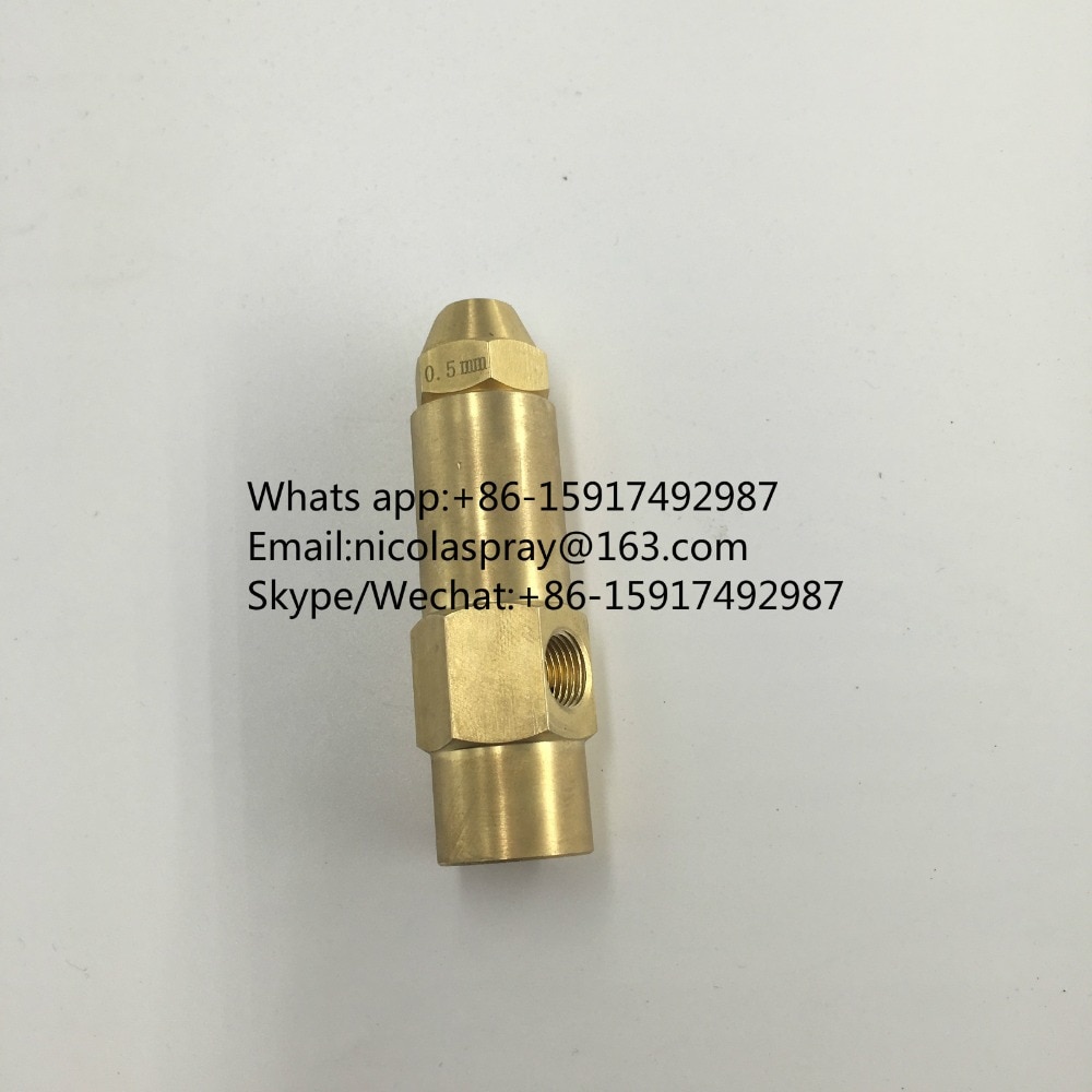 Waste oil burner nozzle,gas burner nozzle,air atomizing nozzle,Mistking oil spray nozzle