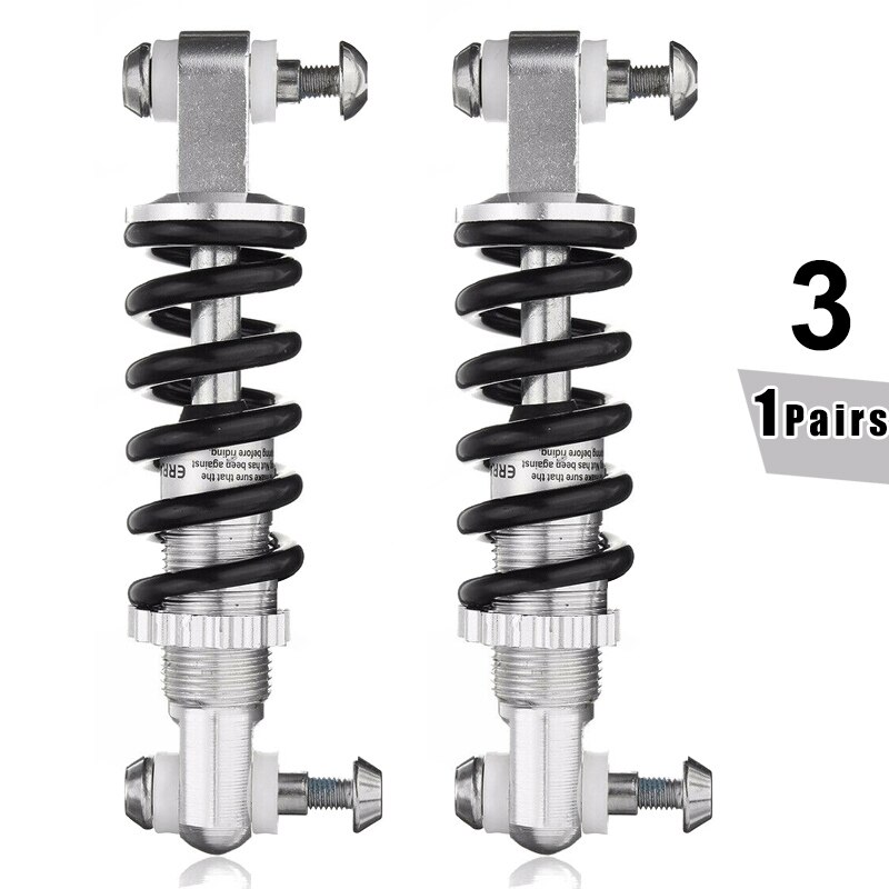 High 1 par de amortiguadores universales para bicicleta, bicicleta de montaña plegable, amortiguadores, resortes, suministros de equitación: 03
