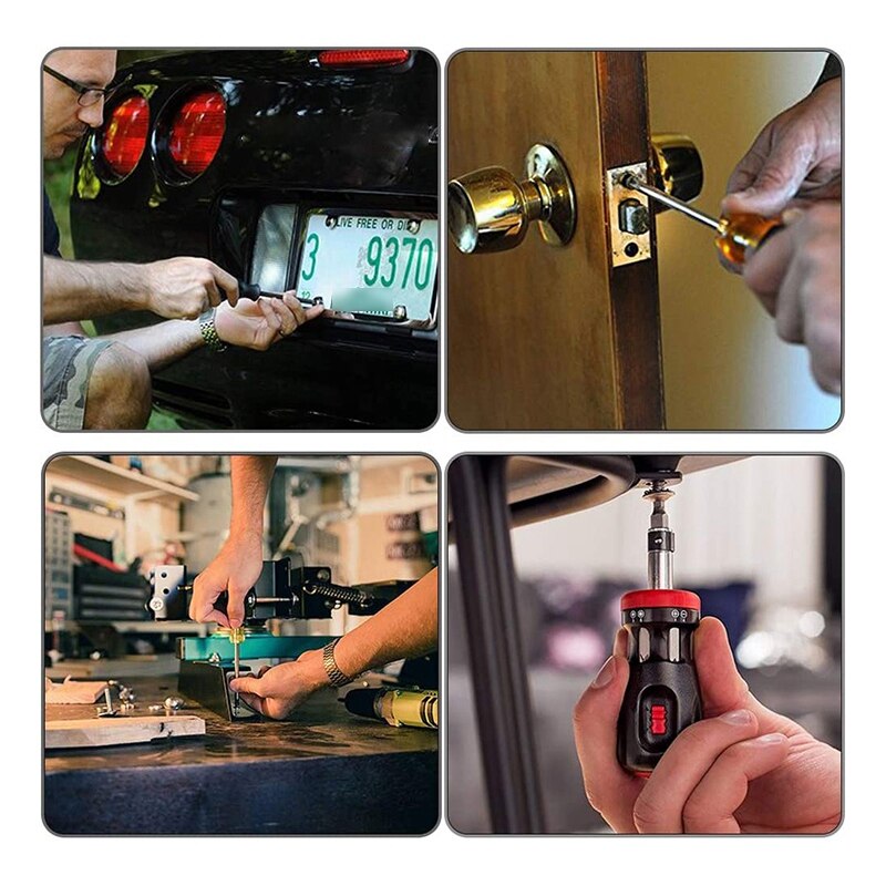 300 Pcs Nuts Bolts Set Hex Bolts Nut and Washer Assortment Screws Bolts M3 Tool Kit with Plastic Box (Black)