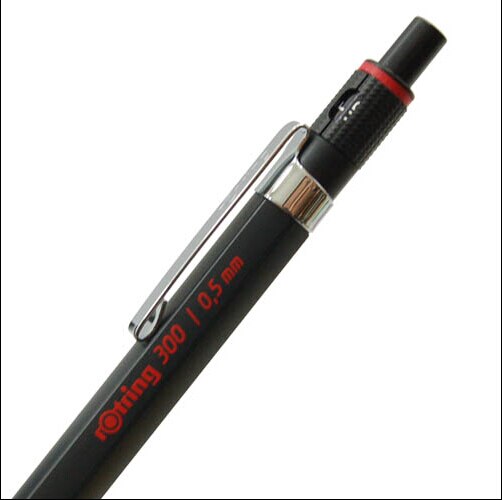 Tyskland rotring 300 mekanisk penna 0.35 0.5 0.7 2.0 mm grafik automatisk penna