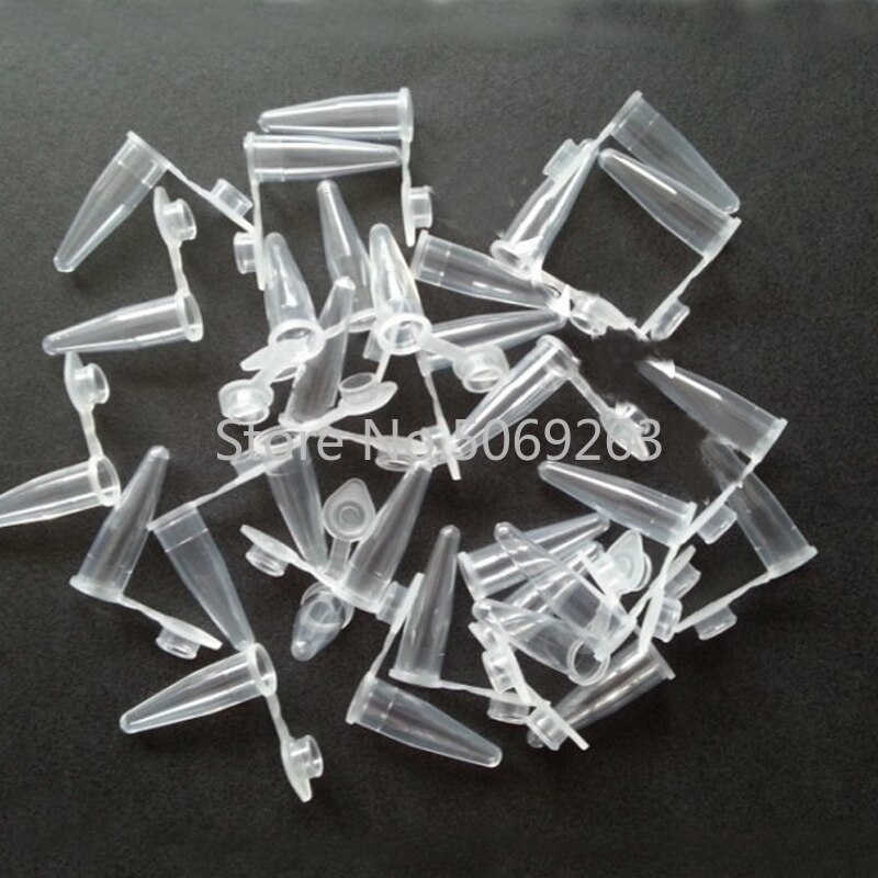 1000 Stks/partij 0.2Ml Betaalbare Laboratorium Clear V-Vorm Plastic Centrifugebuis