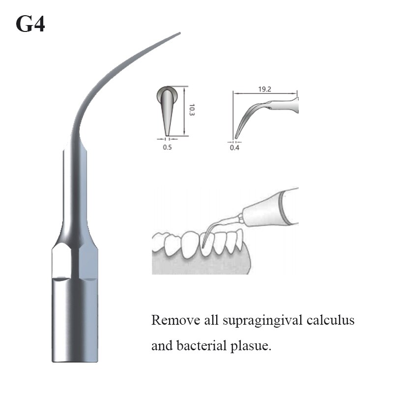 VV Zahn Ultraschall-scaler Tipps Kompatibel Mit ems/Specht UDS Zahn Zähne Whitenig Skalierung Werkzeug: G4