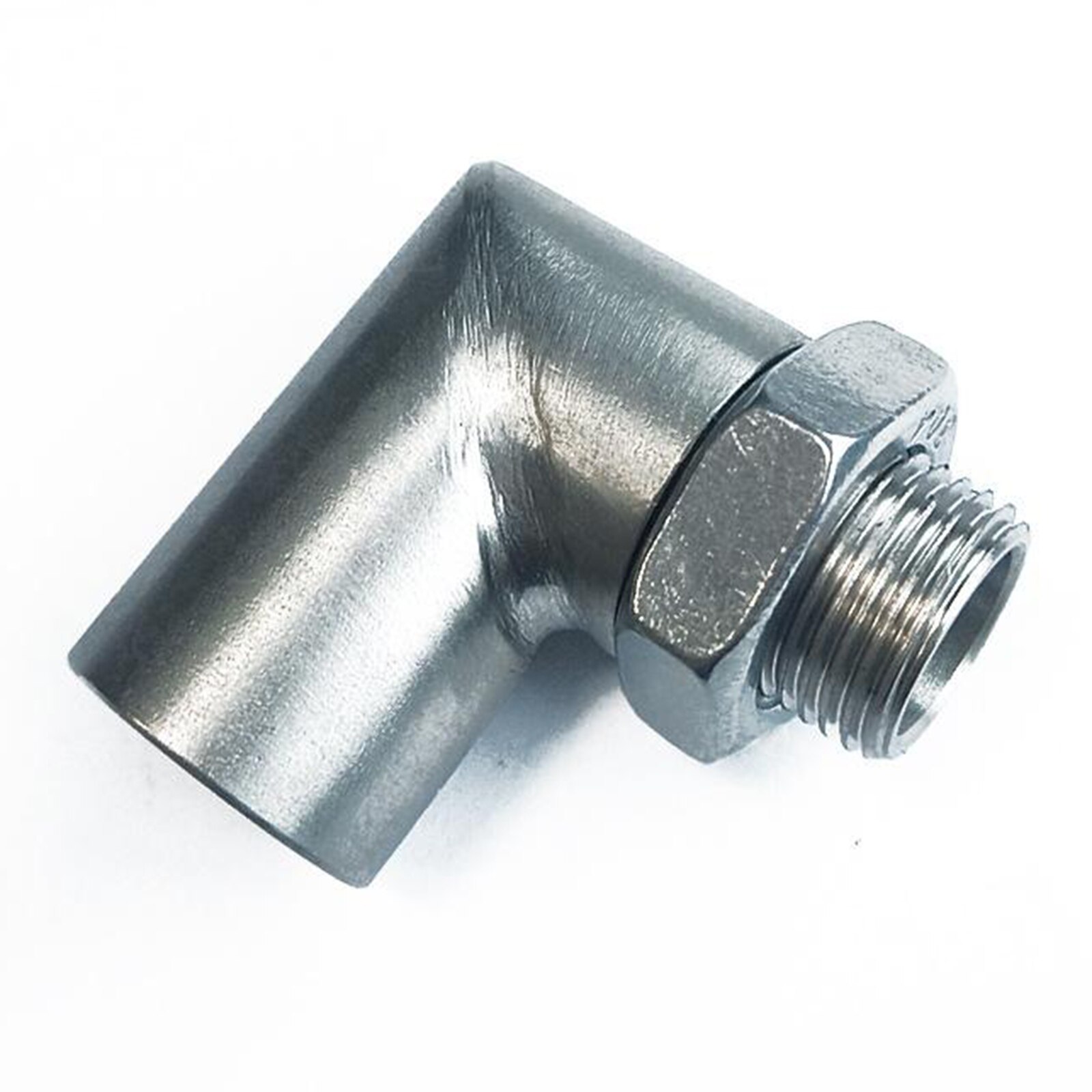 Lambda-sensor Auto Modificatie Zuurstofsensor Schuine Extender Spacer 90 Graden O2 Bung M18x1.5 Uitbreiding Adapter Connector 2 STUKS Zuurstof O2-sensor