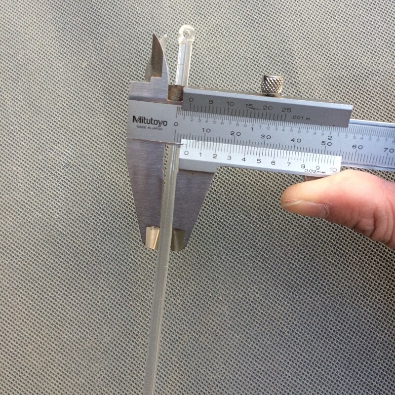 10pcs/lot 6*200/250MM round crystal glass rod prism DIY chandelier lamp in single hole Home Curtain or lighting Accessories