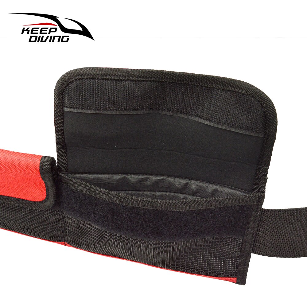 Adjustable Diving Weight Belt Pouch - Stainless Steel Buckle - Scuba Gear Storage - Dive Equipment Accessory