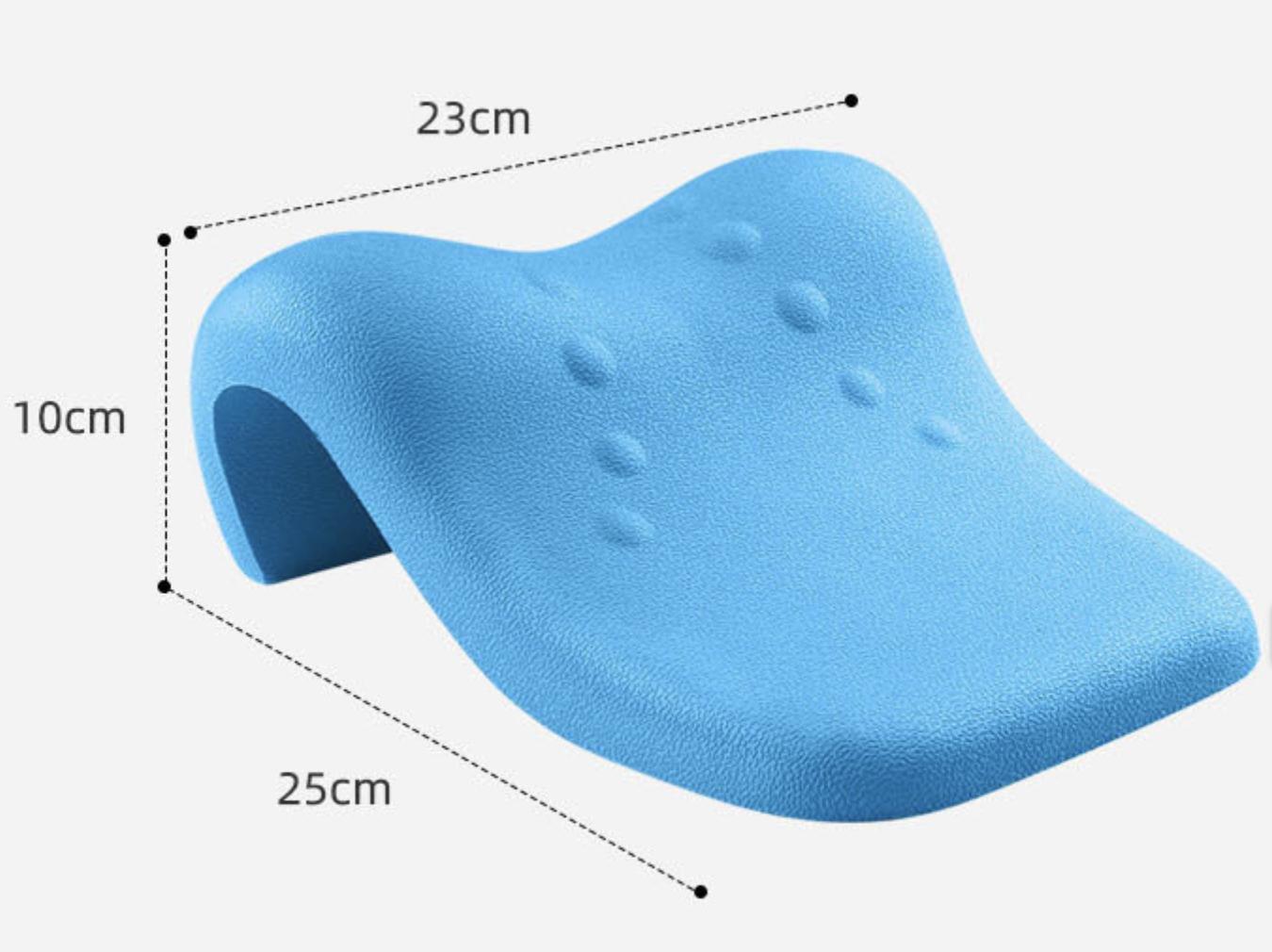 Neck and Shoulder Relaxer,Cervical Traction Device&amp;Neck Stretcher,Spine Alignment,Chiropractic Pillow,Traction Massager Pillow: 25x23x9.5cm